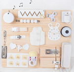 Busy Board educatif multi-activités pour l'éveil de compétences clés - Vignette | Le Poussin Ludique