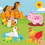 Livre Montessori transportable Univers de la Ferme - Vignette | Le Poussin Ludique