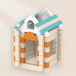 Jeu de Construction par épissage de bois - Vignette | Le Poussin Ludique