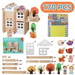 Jeu de Construction par épissage de bois - Vignette | Le Poussin Ludique