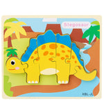 Puzzle enfant dinosaure pour stimuler motricité et créativité - Vignette | Le Poussin Ludique