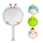 Jouet de bain ensemble filet et animaux lumineux LED - Vignette | Le Poussin Ludique