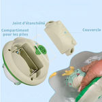 Jouet de bain le roi grenouille splash - Vignette | Le Poussin Ludique