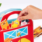 Livre Montessori transportable Univers de la Ferme - Vignette | Le Poussin Ludique