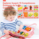 Livre Montessori éducatif et transportable Malette de Licorne - Vignette | Le Poussin Ludique