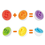 Puzzle enfant maman poule et ses oeufs apprentissage formes chiffres - Vignette | Le Poussin Ludique