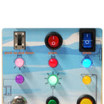 Busy Board 2 en 1 labyrinthe magnétique et boutons LED interactifs - Vignette | Le Poussin Ludique