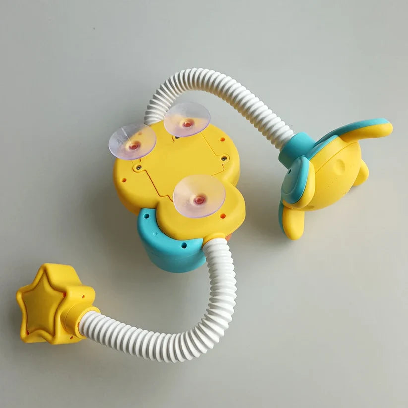 Canard douchette avec ventouse pour bain