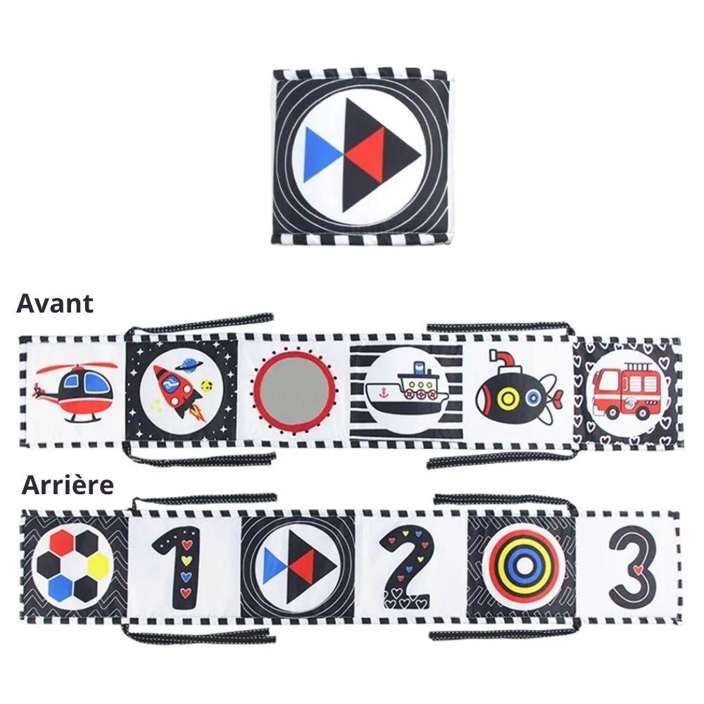 Découverte sensorielle pour bébé avec livre