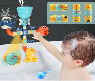 Fontaine magique jouet de bain pour enfant