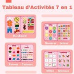 Livre Montessori éducatif et transportable Malette de Licorne - Vignette | Le Poussin Ludique