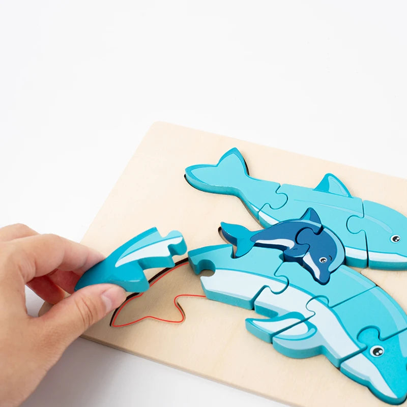 Jeu puzzle enfant stimulation couleurs