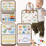 Livre Montessori transportable Malette le Monde Jurassique - Vignette | Le Poussin Ludique