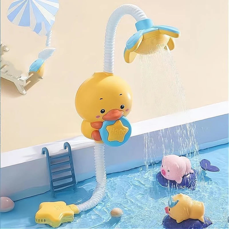 Jouet de bain canard couleur vive