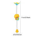 Jouet de bain douchette le petit caneton ludique - Vignette | Le Poussin Ludique