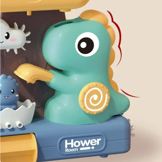 Jouet de bain dinosaure avec arroseur