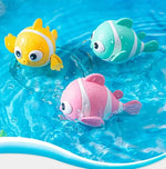 Jouet de bain lot de 3 poissons clown nageurs - Vignette | Le Poussin Ludique
