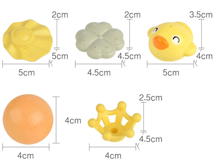 Jouet de bain flottant aux couleurs douces