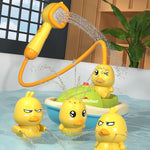 jouet de bain canards expressives douchette et bateau - Vignette | Le Poussin Ludique