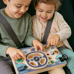 Busy Board simulation de conduite voiture électrique - Vignette | Le Poussin Ludique