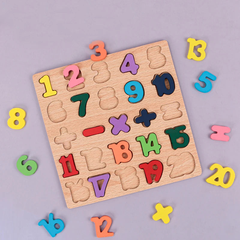 Jouet éducatif puzzle motricité fine enfant