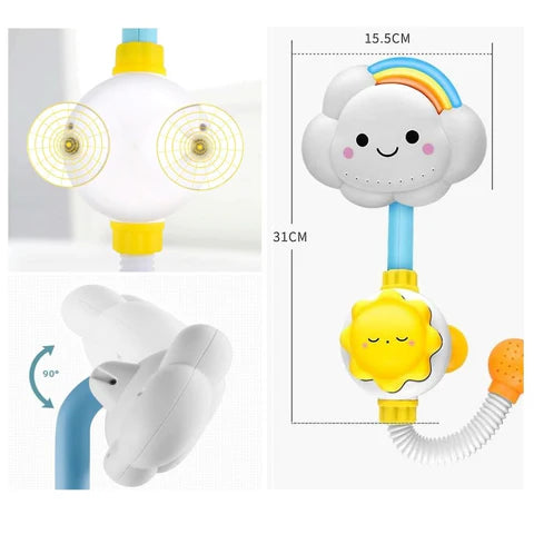 Jouet nuage bain moment magique enfant