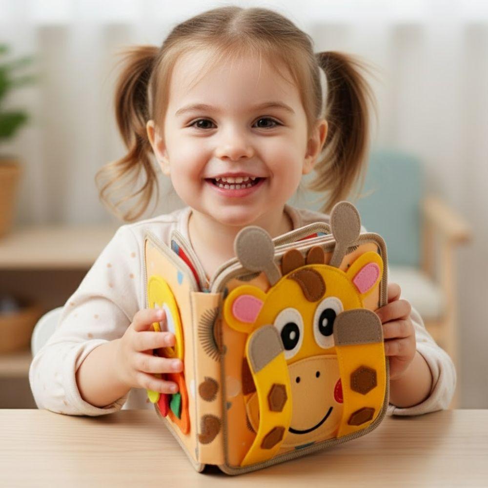 Livre Montessori interactif formes et couleurs