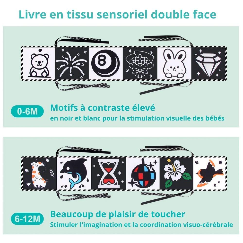 Éveiller curiosité bébé avec livre Montessori