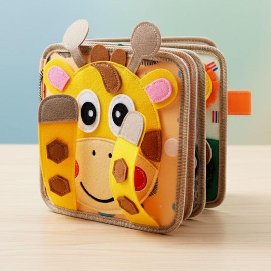 Découverte sensorielle ludique avec livre Montessori