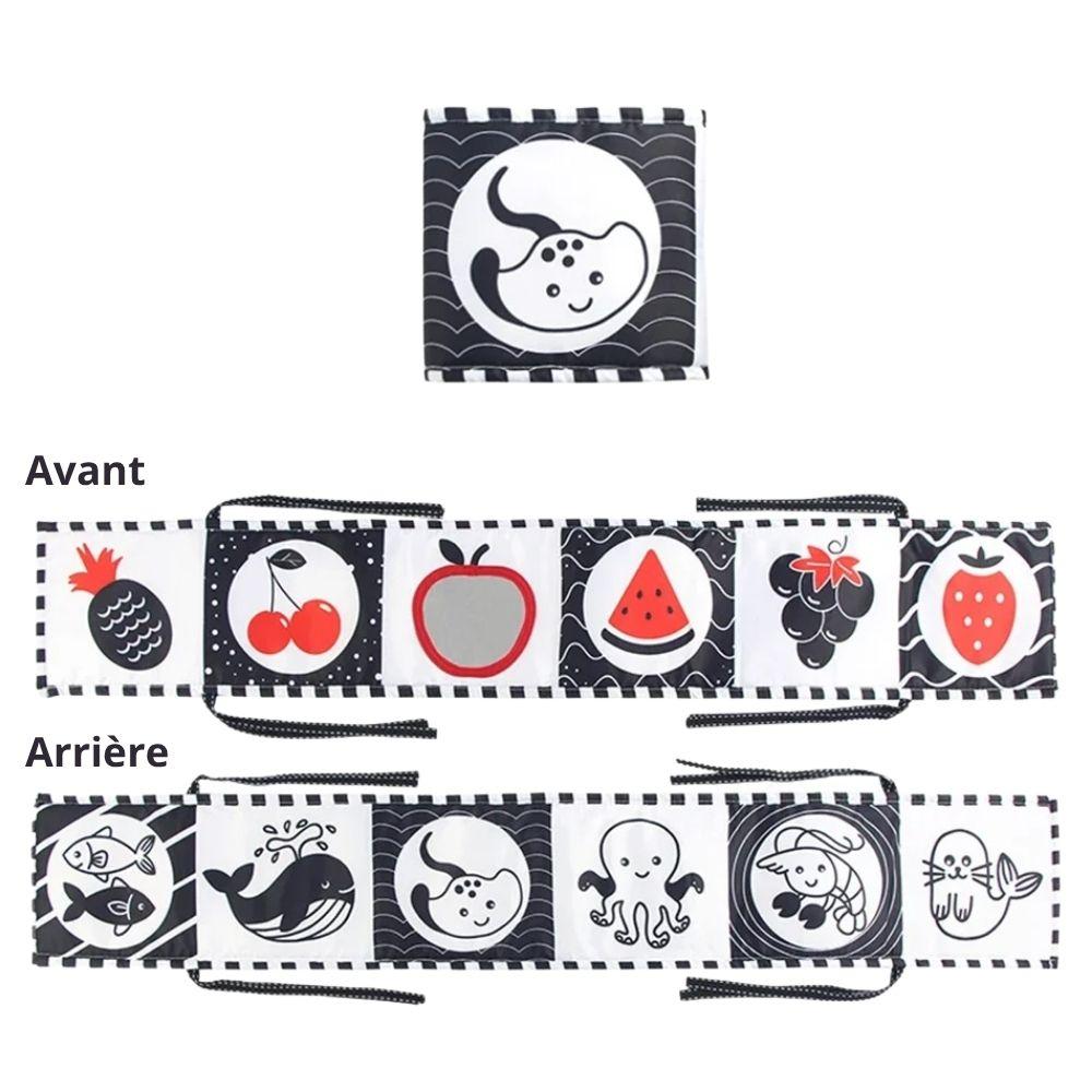 Livre Montessori pour éveil sensoriel du bébé