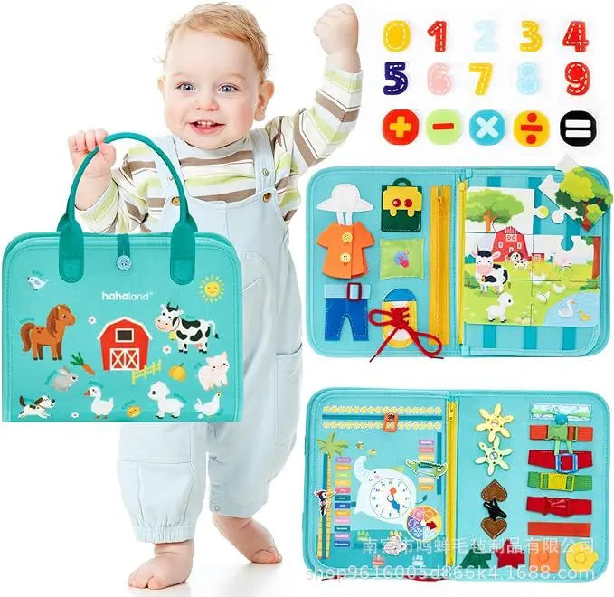 Livre Montessori La Ferme pour éveil enfant