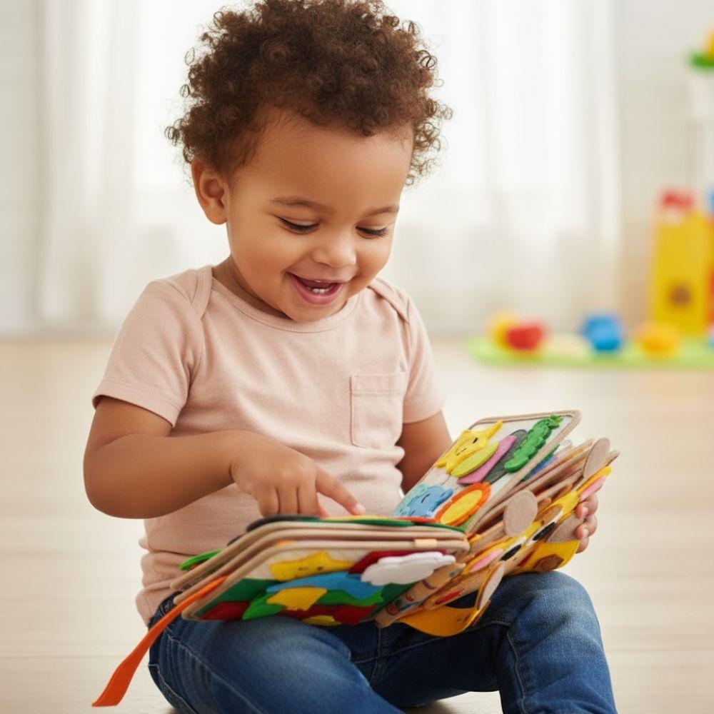 Pages interactives ludiques du livre Montessori