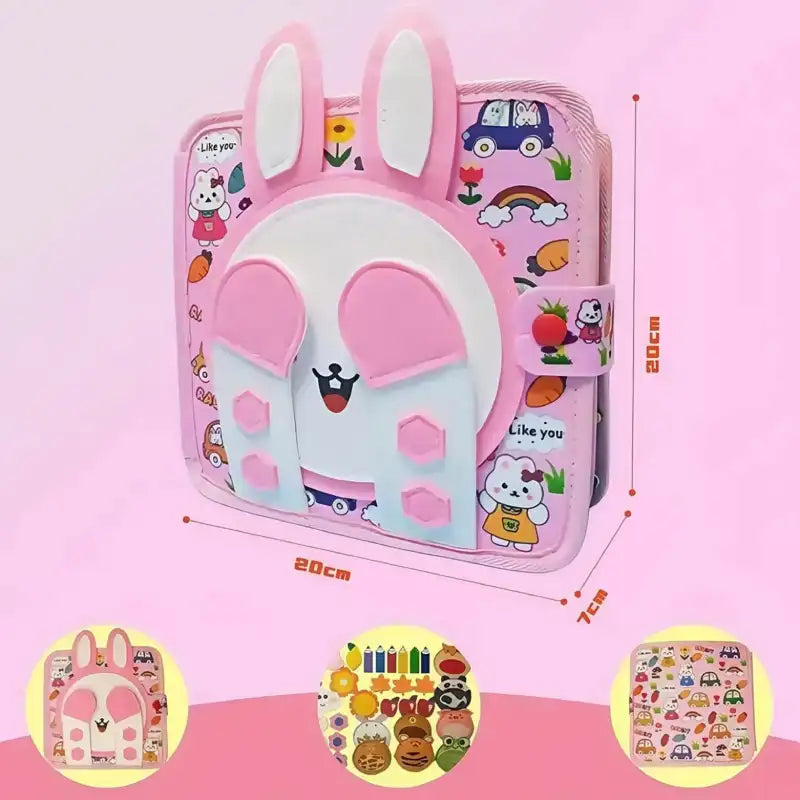 Livre Montessori pour stimulation de la curiosité enfant