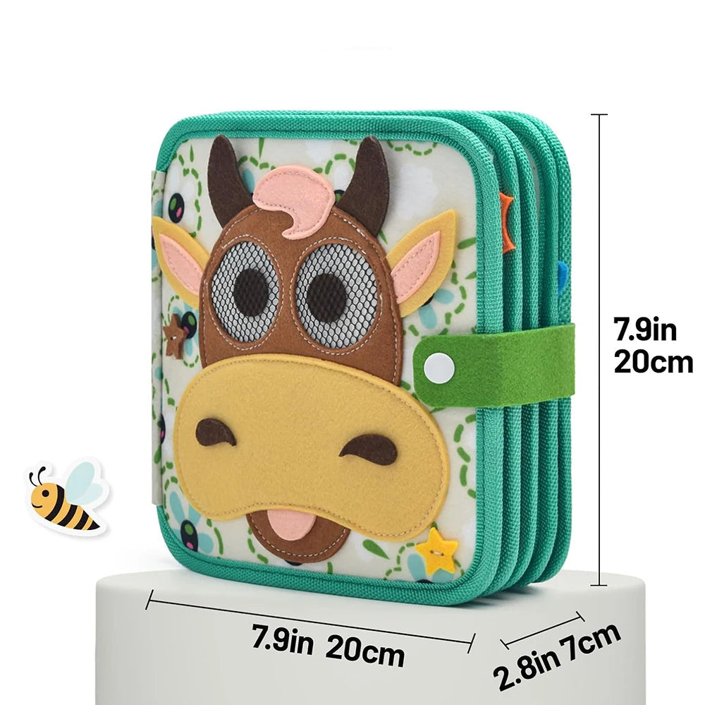 Livre Montessori stimule imagination avec couleurs vives