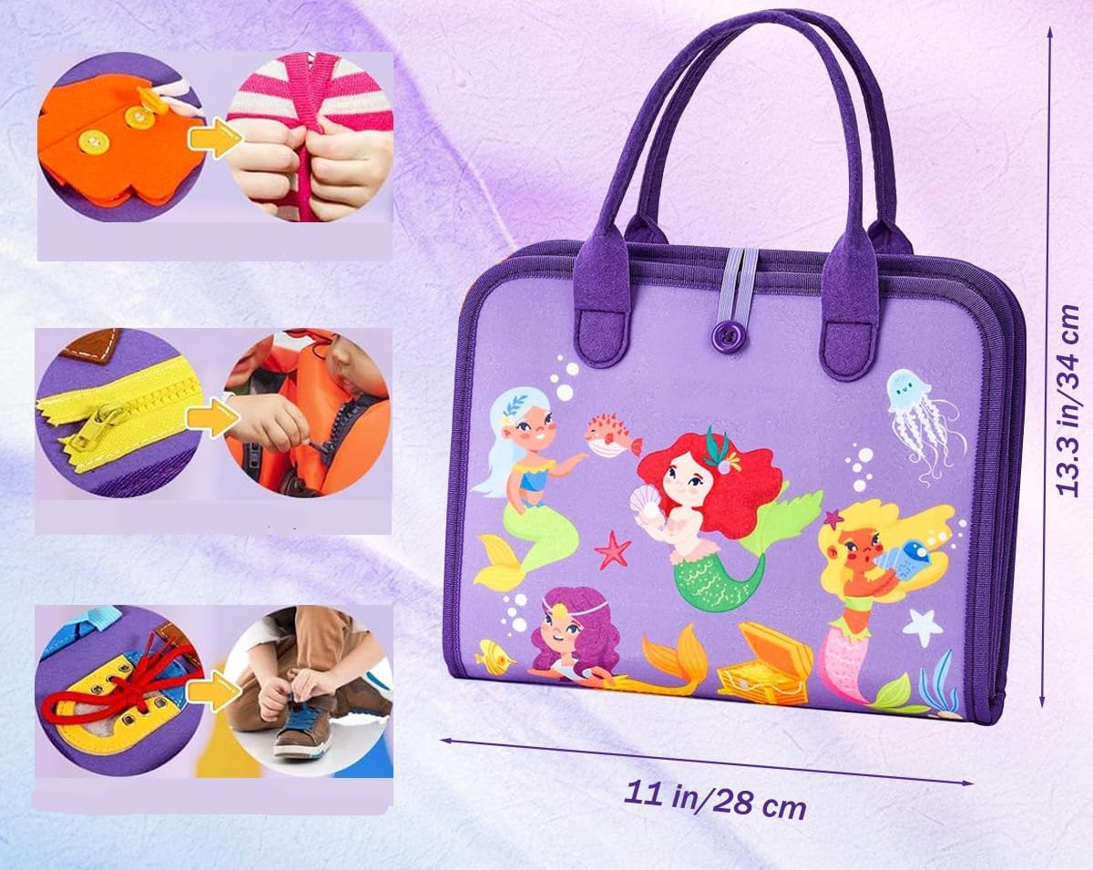 Malette La Petite Sirène format pratique transport