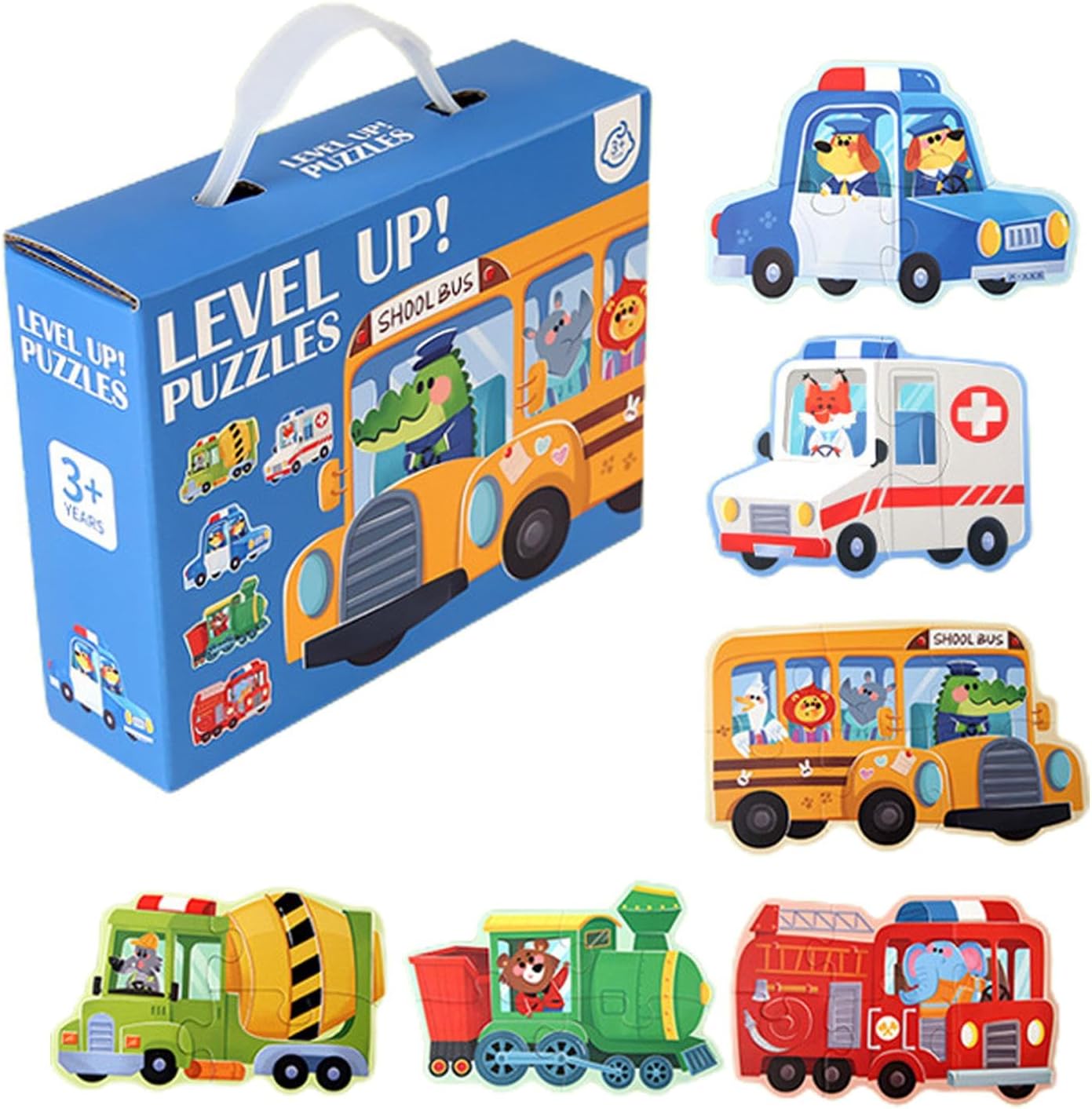 Mallette de puzzle enfant pour jeu éducatif