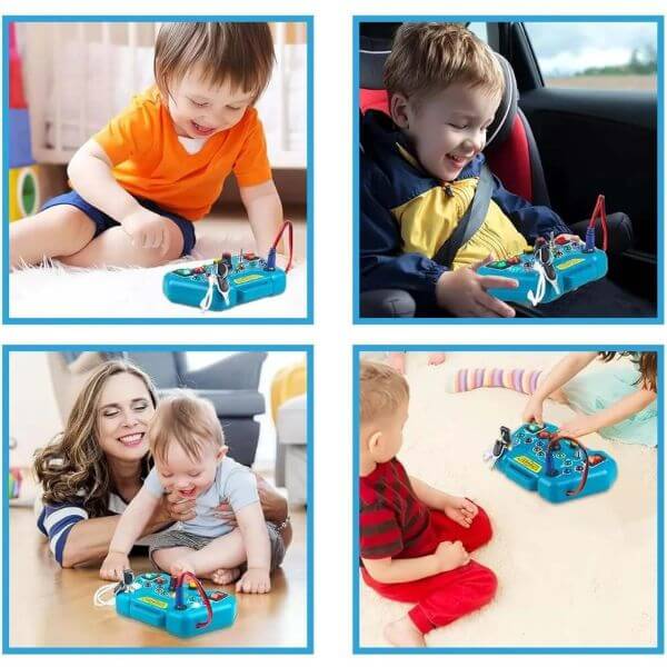 Manette busy board jeu éducatif portable