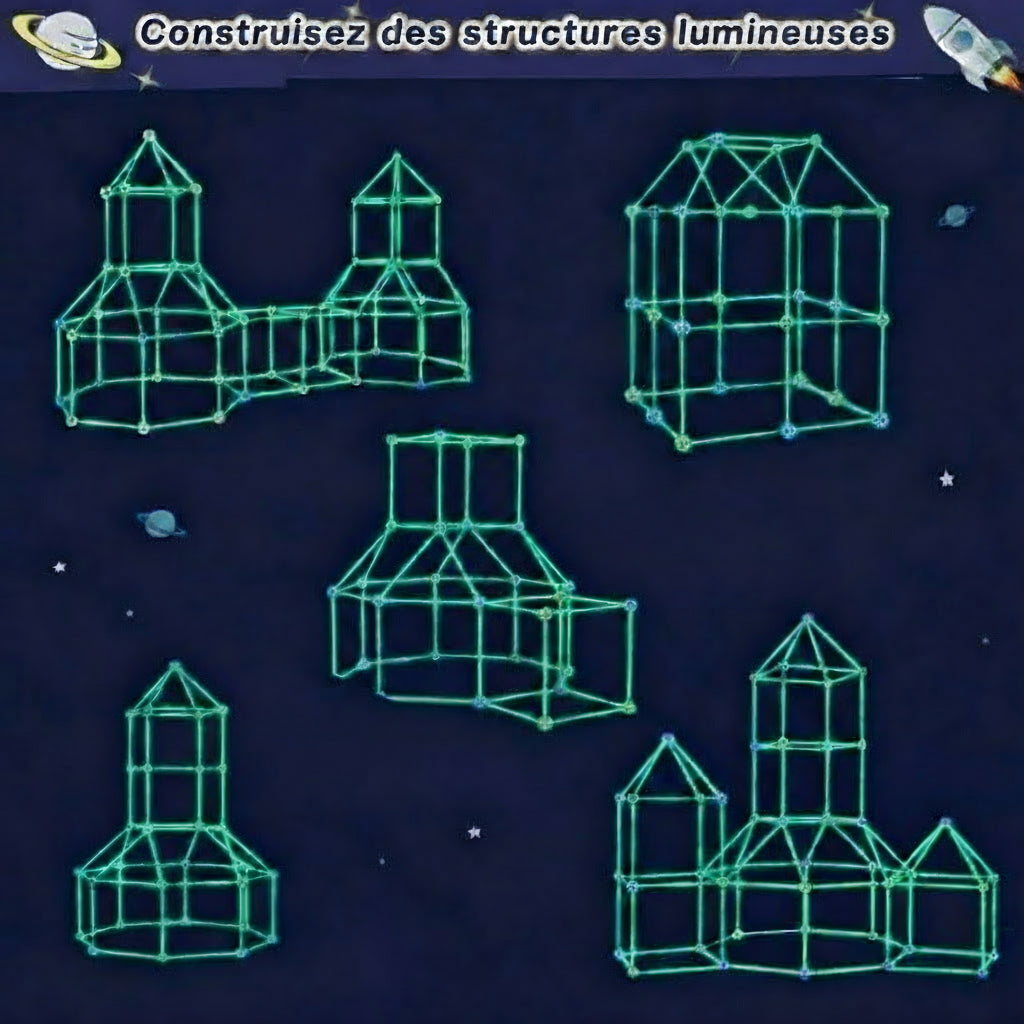 Moment complice avec jeu de construction créatif