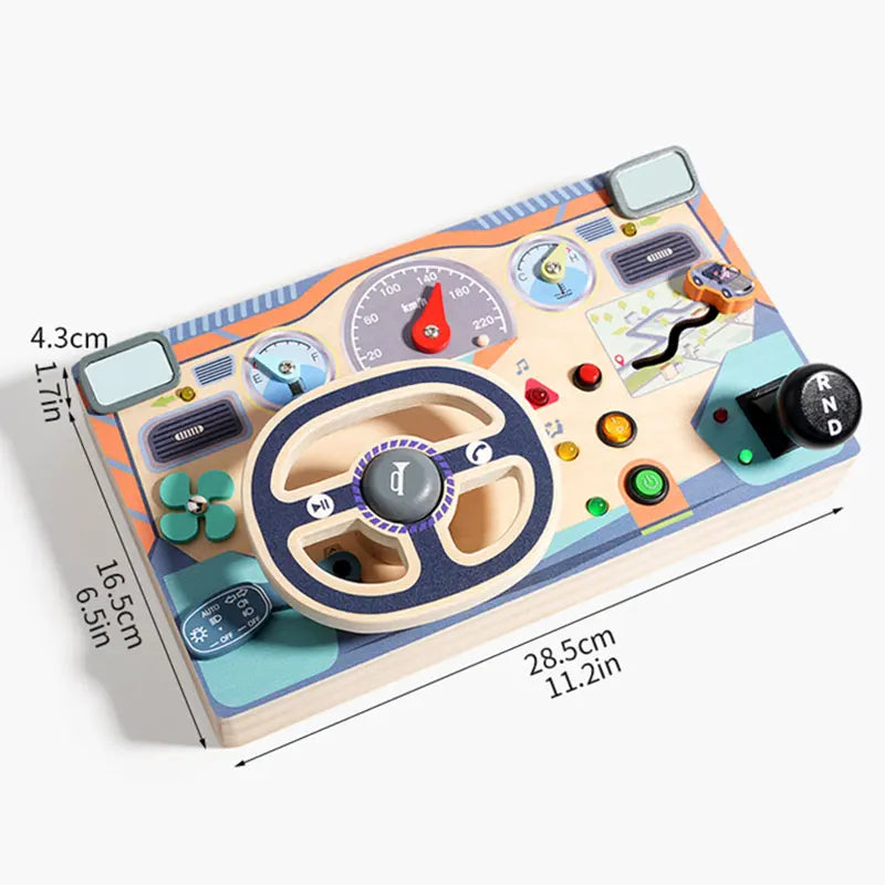 Panneau busy board pour motricité et coordination