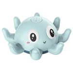 jouet de bain pieuvre fontaine musicale et lumineuse - Vignette | Le Poussin Ludique