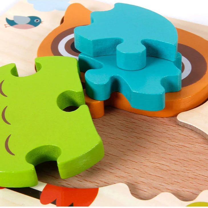 Puzzle bébé pour apprentissage ludique