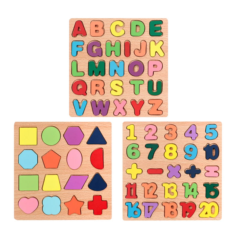 Puzzle bébé éveil Montessori motricité fine