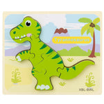 Puzzle enfant dinosaure pour stimuler motricité et créativité - Vignette | Le Poussin Ludique