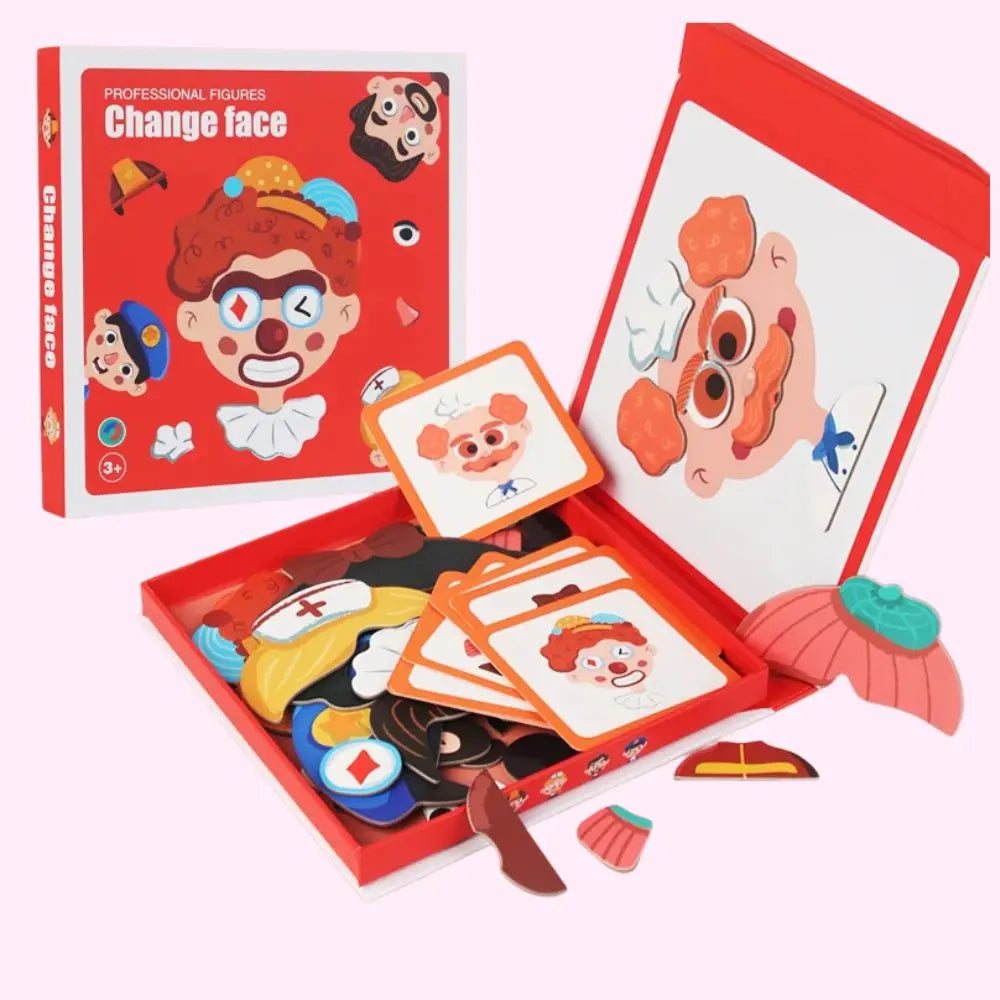 Puzzle enfant modulable apprentissage vocabulaire