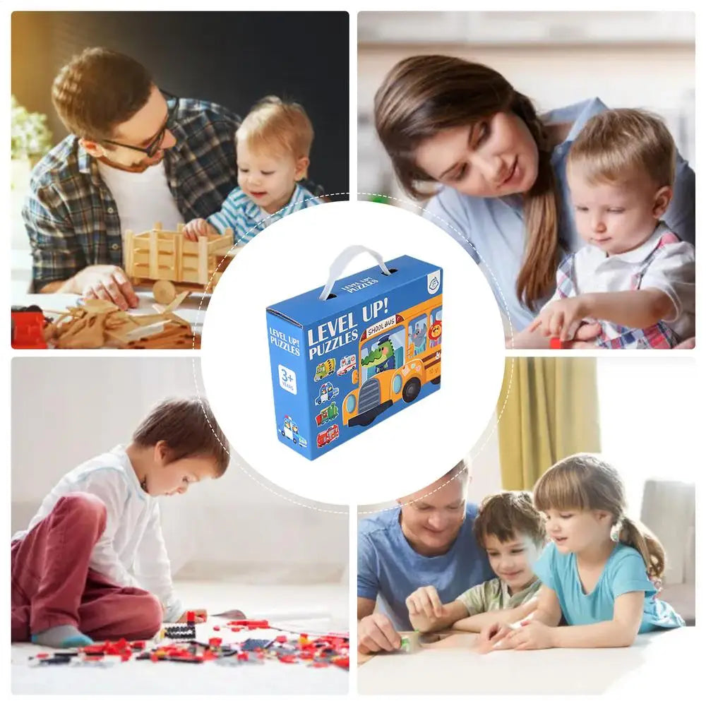Puzzle enfant favorisant moment complice famille
