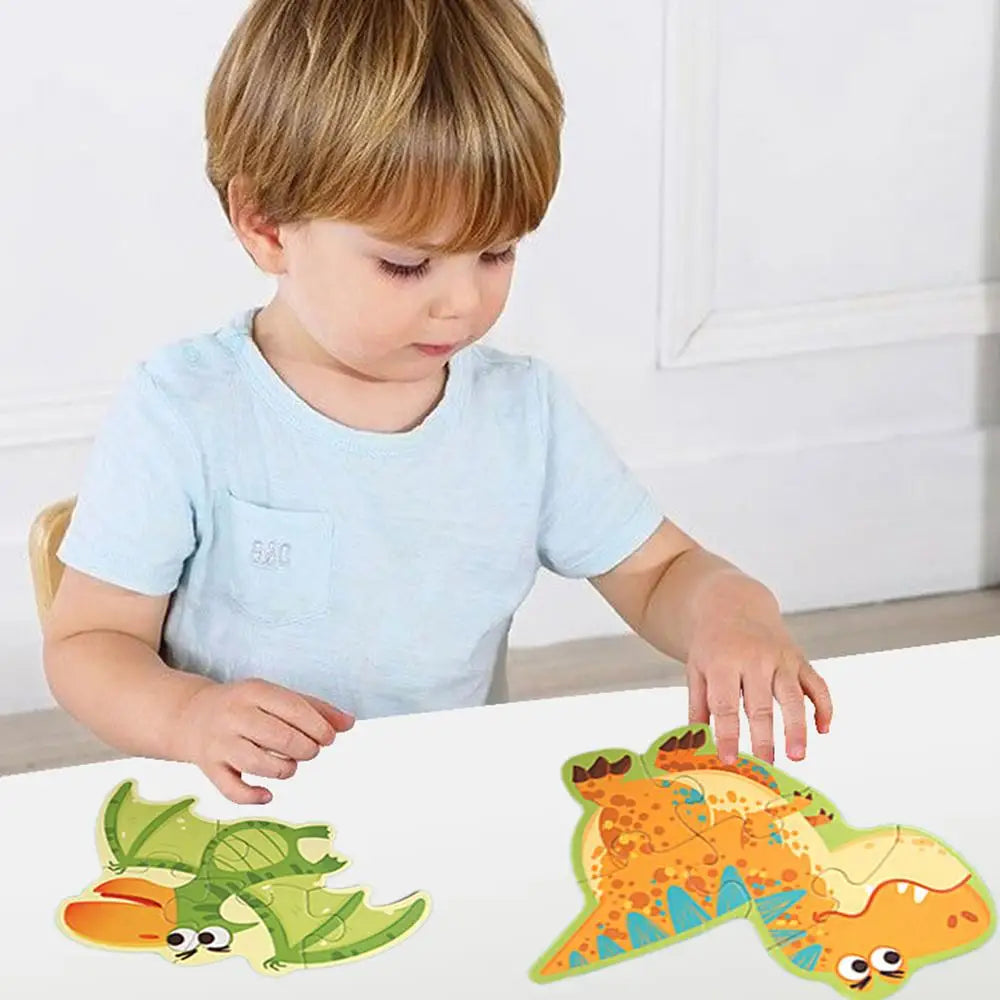 Puzzle enfant rangement sécurisé compact