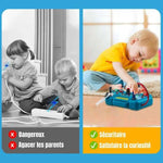 Busy Board manette du jeu avec interrupteurs et lumières LED - Vignette | Le Poussin Ludique