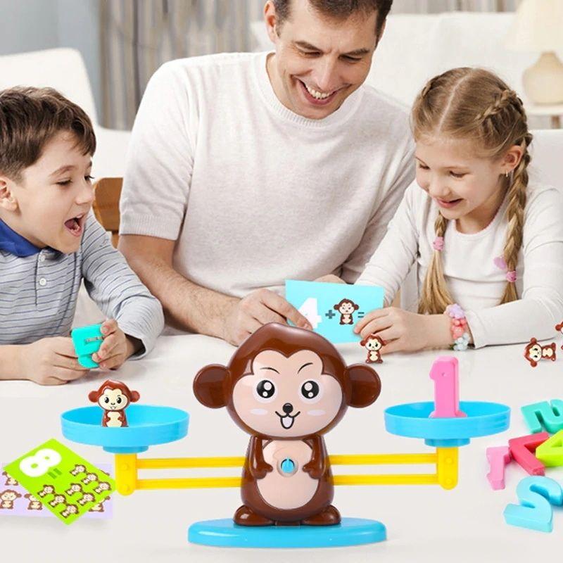 Balance nombres - Math Balance ™ - Le jouet pour apprendre le calcul - LE POUSSIN LUDIQUE