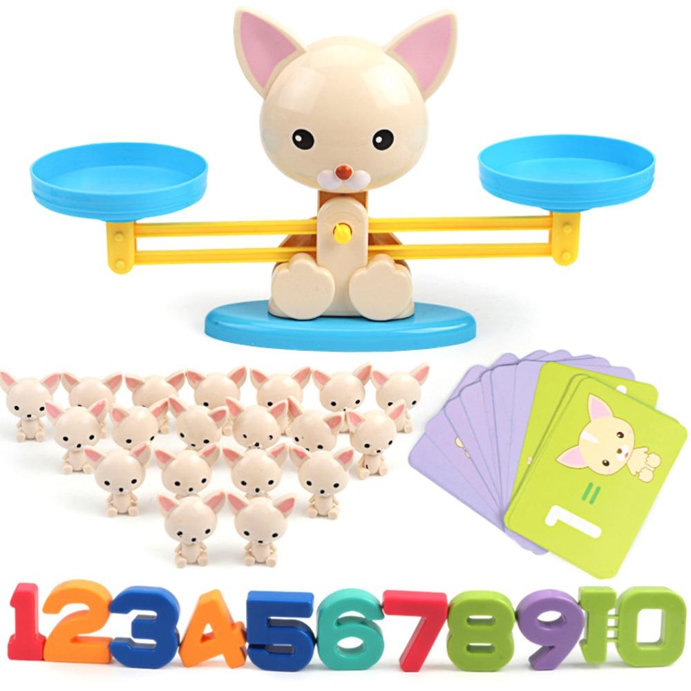 Balance nombres - Math Balance ™ - Le jouet pour apprendre le calcul - LE POUSSIN LUDIQUE